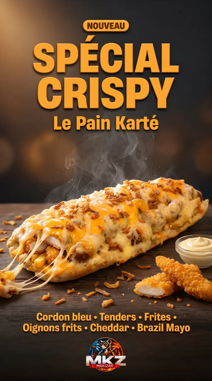 Affiche promotion Makizar — réalisation AF Prod